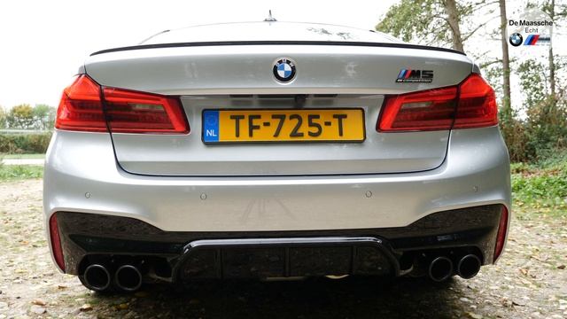 BMW M5 Competition F90 - M Sport Exhaust SOUND - BMW M De Maassche Echt смотреть онлайн