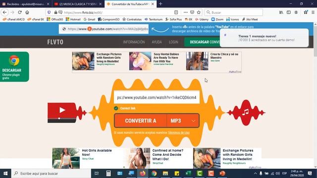 CLASE 29 DE ABRIL DE 2020. FICHA 2074122. CURSO COMPLEMENTARIO OFIMÁTICA смотреть онлайн