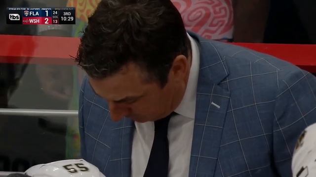 Evgeni Kuznetsov scores pretty goal vs Panthers from Ovechkin's pass in game 4 (2022) смотреть онлайн