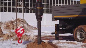 Бурильно-крановая машина с БКУ Taurus 107A на базе FAW 3252