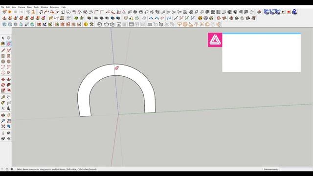 How to Create Interlocking Shapes in Sketchup смотреть онлайн