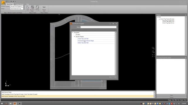 EZ-WinDoor | Unit Design - 3 Arched Top Units смотреть онлайн