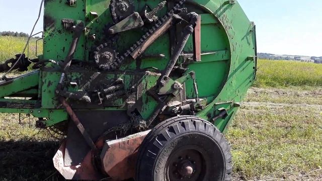 Заготовка экспортета прес подборщиком в рулоны смотреть онлайн