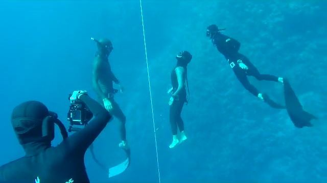 Black Out BO! Freediving - National Record attempt- 30 M CNF смотреть онлайн
