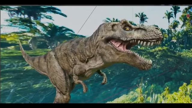 Tyrannosaurus Rex 3d Model Animated