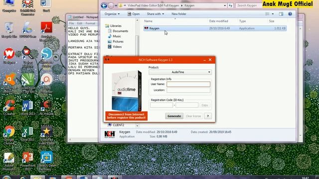INSTALASI VIDEOPAD EDITOR VIDEO + DOWNLOAD смотреть онлайн