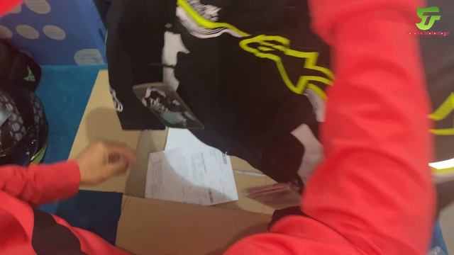 Alpinestar GP-R V2 Tech-Air Motorcycle Leather Jacket||Yellow || Unboxing || FC MOTO