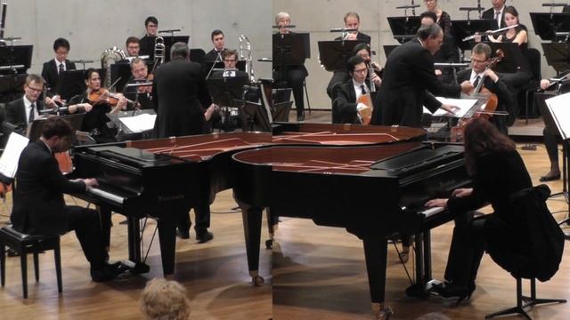 Francis Poulenc Concerto for Two Pianos and Orchestra смотреть онлайн