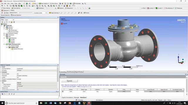 Flujo de Trabajo con Ansys Mechanical y estudio paramétrico | Webinar Ansys смотреть онлайн