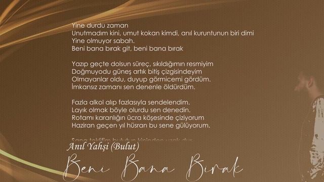 Anıl Yahşi - Beni Bana Bırak #faktör #2020 смотреть онлайн
