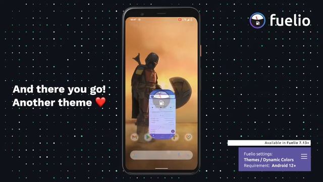 Fuelio 7.13 - Android 12 / Dynamic Themes / Material You / Dynamic Colors смотреть онлайн