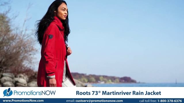Roots 73® Martinriver Rain Jacket - Branded Apparel by Promotions Now смотреть онлайн