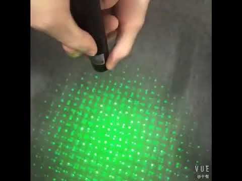 Лазерная указка Green Laser 303 Pointer зеленый луч mp4 смотреть онлайн