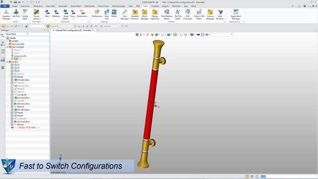 ZW3D Know-How: Flexibly Use Configuration Function смотреть онлайн