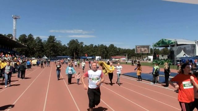 Зеленый марафон Бегущие сердца 2018  г. Челябинск - финиш