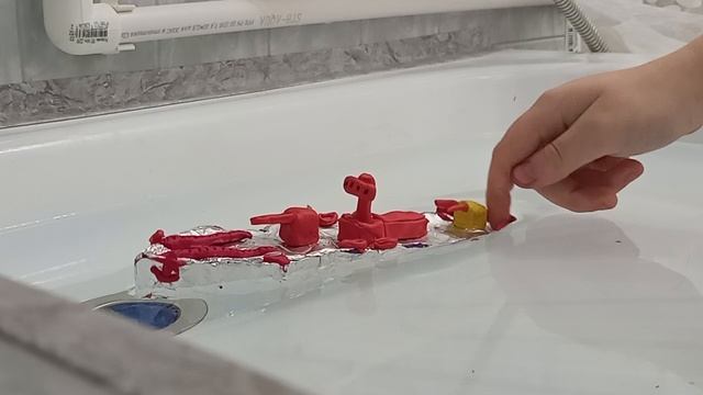 военный корабль из пластилина потоп смотреть онлайн