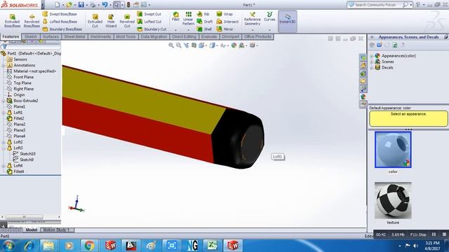 Solid Works Pencil Design смотреть онлайн