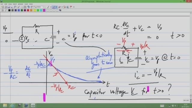 Mod-01 Lec-16 RC circuit natural response; First order differential equation смотреть онлайн