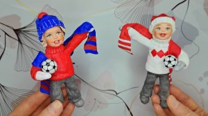 Как сделать штаны, свитер и шапку из ваты для ватной игрушки. Ватные игрушки своими руками.