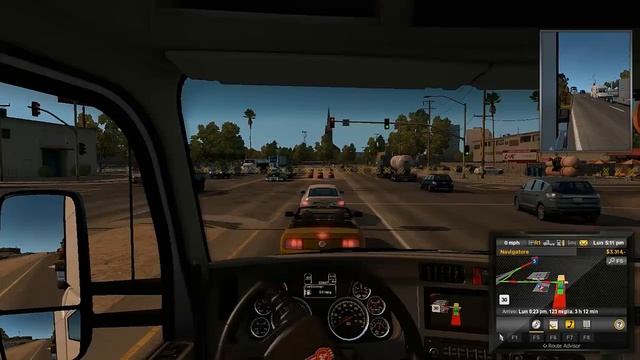 AMERICAN TRUCK SIMULATOR: LA POLICE FANTASMA!? смотреть онлайн