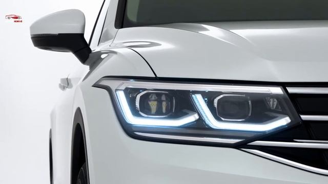 VOLKSWAGEN TIGUAN e-HYBRID 2021 | ORYX WHITE PEARL | Exterior Interior PREVIEW (PHEV SUV) смотреть онлайн