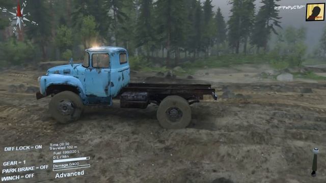 SpinTires КАТАЕМСЯ ПО УГАРУ!!! ПРОВЕРЯЕМ УАЗ!! смотреть онлайн