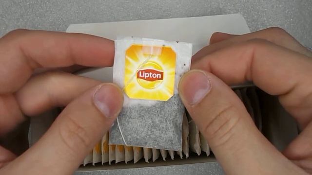 Открываем чай № 9. Новый дизайн чая Lipton Yellow Label и старые ярлычки. смотреть онлайн