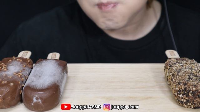 ASMR HERSHEY’S ICE CREAM PARTY, 허쉬 아이스크림 먹방 | JUNPPA ASMR | EATING SOUNDS