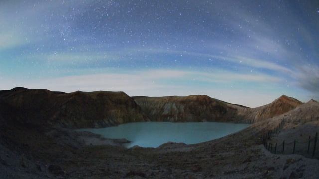 Time Lapse Stars at Volcano (HD 720p) смотреть онлайн