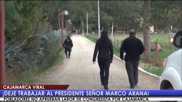¡Deje trabajar al presidente señor Marco Arana!