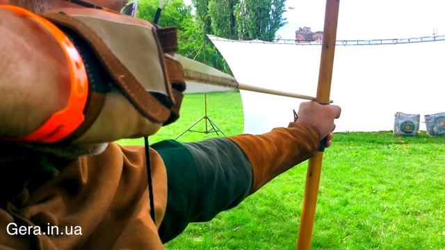 Стрельба из английского лука "Стрингер для Длинный лук Longbow" Установка тетивы смотреть онлайн