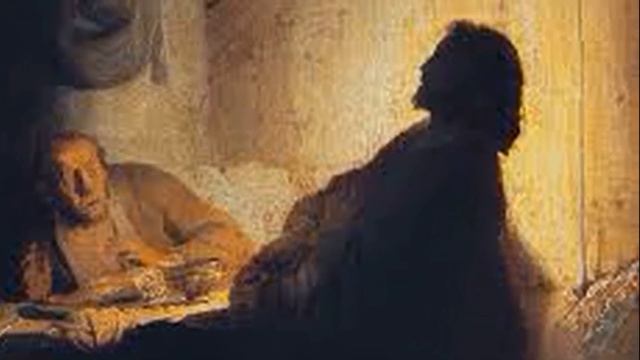 Rembrandt "Disciples at Emmaus" - Plato fiddle смотреть онлайн