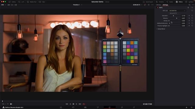 SATURATOR 🌈 FREE Sat Shaper DCTL for DaVinci Resolve смотреть онлайн