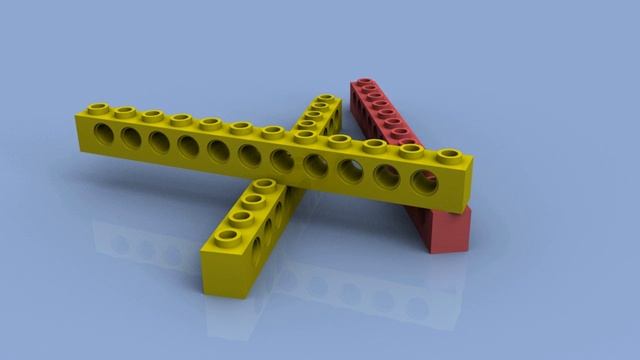 Lego technic bricks camera drift - Blender смотреть онлайн