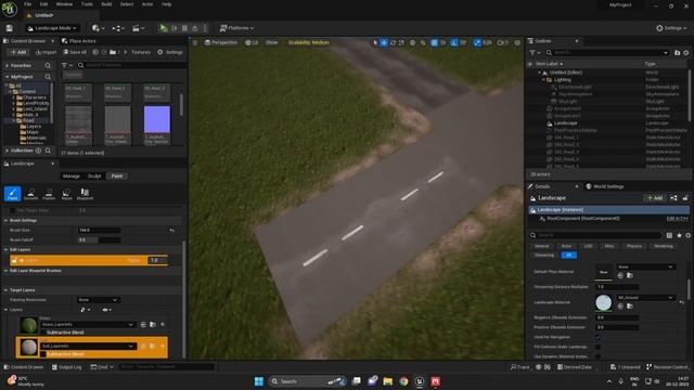 Creating Road 3ds max Unreal Engine 5 Final Part смотреть онлайн