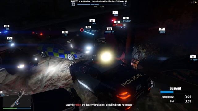 INSEGUIMENTI FOLLI SU BUSTED - TROPPA POLIZIA 🚔🚨🚘 | GTA V FIVEM ITA смотреть онлайн