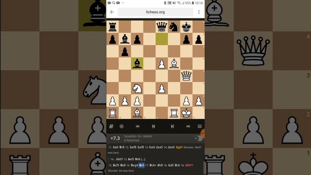 Мой разбор партии с 2300. Выносим! смотреть онлайн