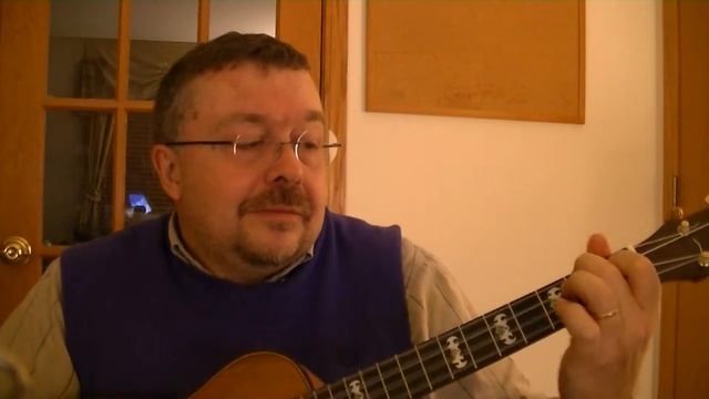 Willard Losinger Performs "Agadoo" by Black Lace, with Baritone Ukulele Accompaniment смотреть онлайн