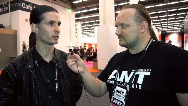 Андрей Реер: интервью с эндорсером АМТ (Musikmesse 2018)