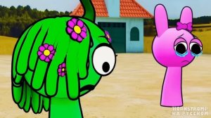 Мультик Спрунки ч 41 - Первая Встреча! #Спрунки #Sprunki