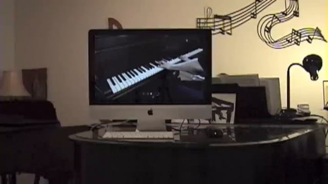 A home piano concert rehearsal by webcam смотреть онлайн