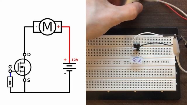 N-Channel MOSFET as a Switch. Turn ON a 12V Motor with Arduino. (Step-By-Step Guide) смотреть онлайн