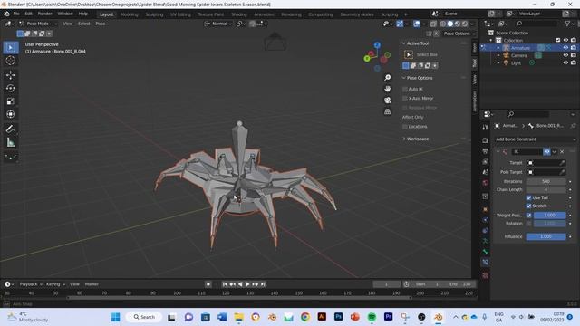 Spider Blend Personal project смотреть онлайн