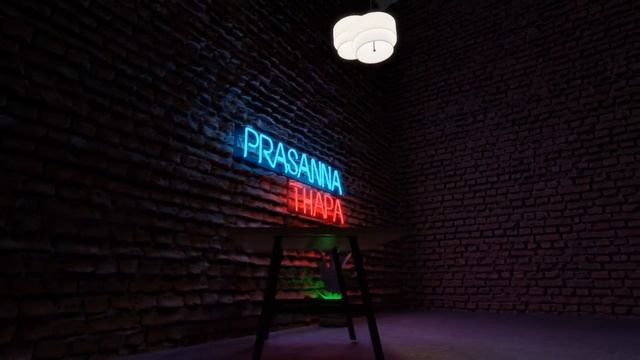 neon Splash Screen Blender