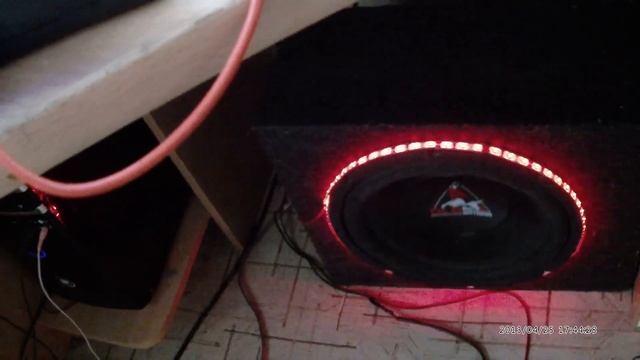 Магнитола Pioneer MVH-150UB 50Watts и сабвуфер 500Watts. смотреть онлайн