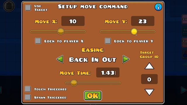 Как пользоваться Move trigger в гд смотреть онлайн