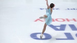 Adeliya Petrosian - Аделия Петросян, произвольная программа Февраль, Кубок Первого канала 2024