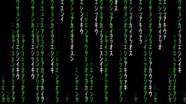 Matrix Code Background VFX Motion Graphics 4K 30fps Copyright Free смотреть онлайн