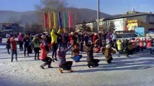 Флэшмоб с Слюдянке