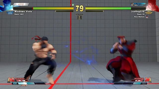 SFV Champion Edition 🔥 Windows_Vista (M. BISON) Vs JustfogQ16 (RYU) 🔥 Online Match's 03-28-2023 смотреть онлайн